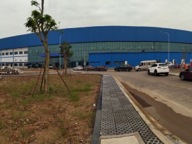 Updated M&E progress at Huu Nghi Food Factory project in week 16